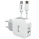 Snug 2 Port PD USB Home Charger With MFI Lightning Cable – 30W